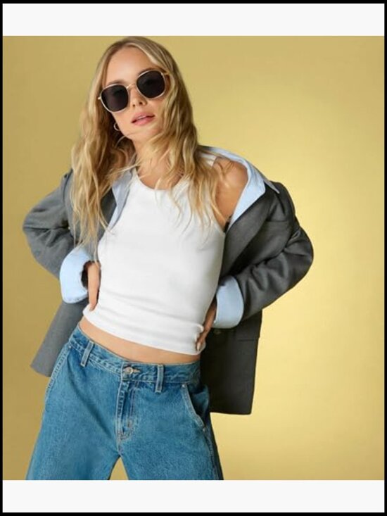 Oversized Round Sunglasses, UV Protected Lenses, Metal Frame display picture 1